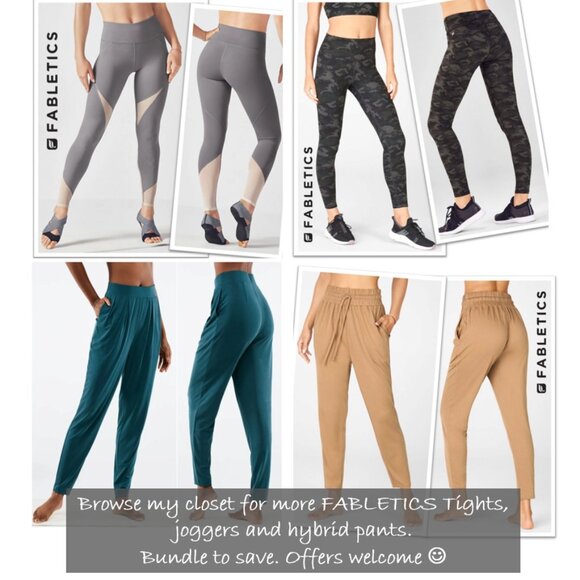 FABLETICS Define PowerHold® High-Waisted Leggings - Gray/Silver, Size S - Picture 13 of 15